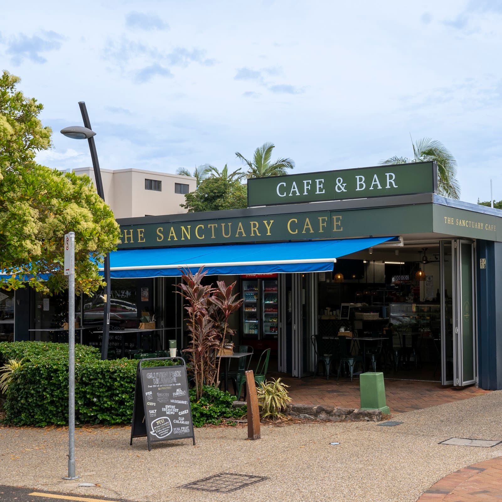 The Sanctuary Cafe Dicky Beach — Caloundra, Sunshine Coast