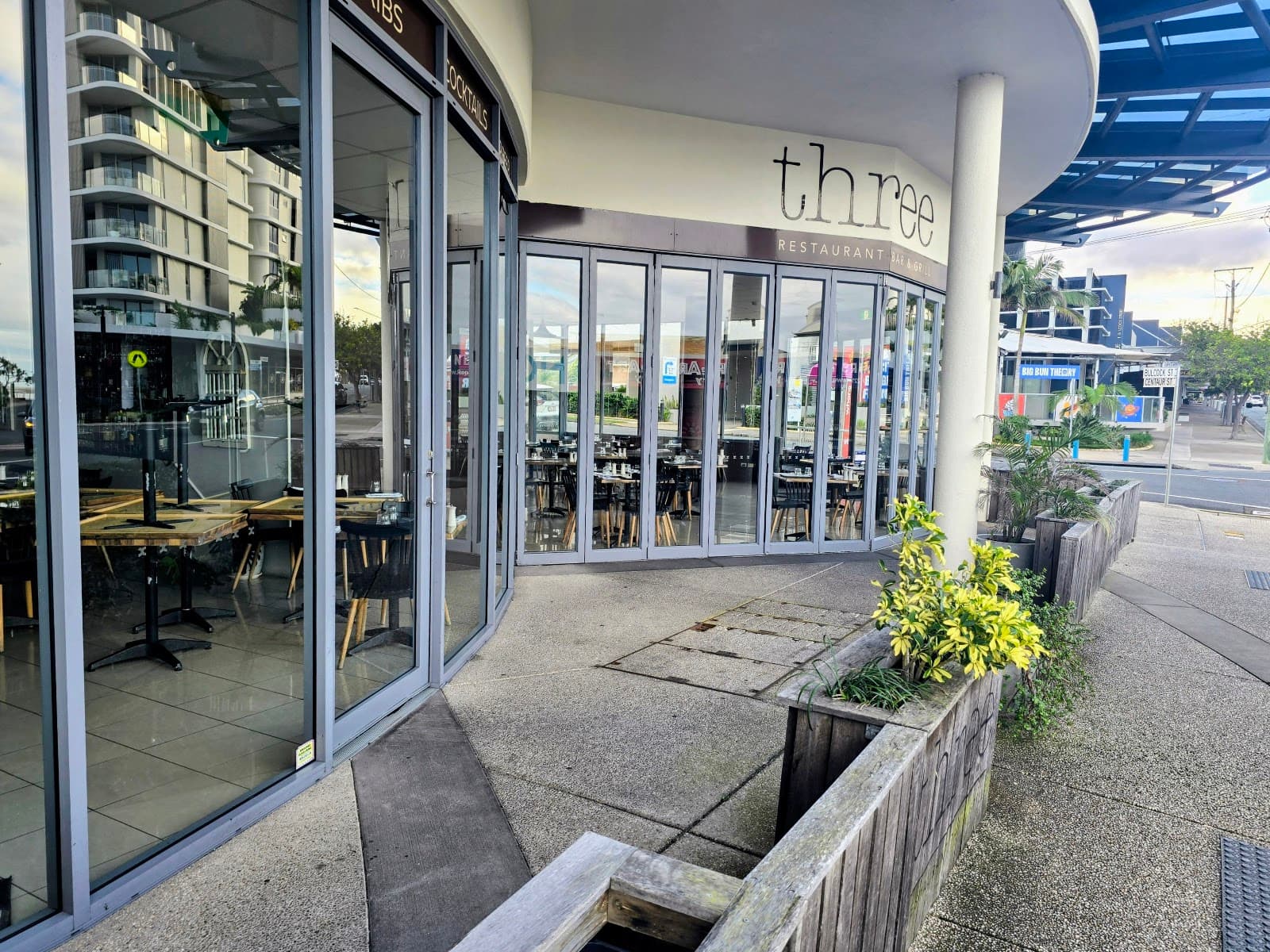 Three Restaurant Bar & Grill — Caloundra, Sunshine Coast