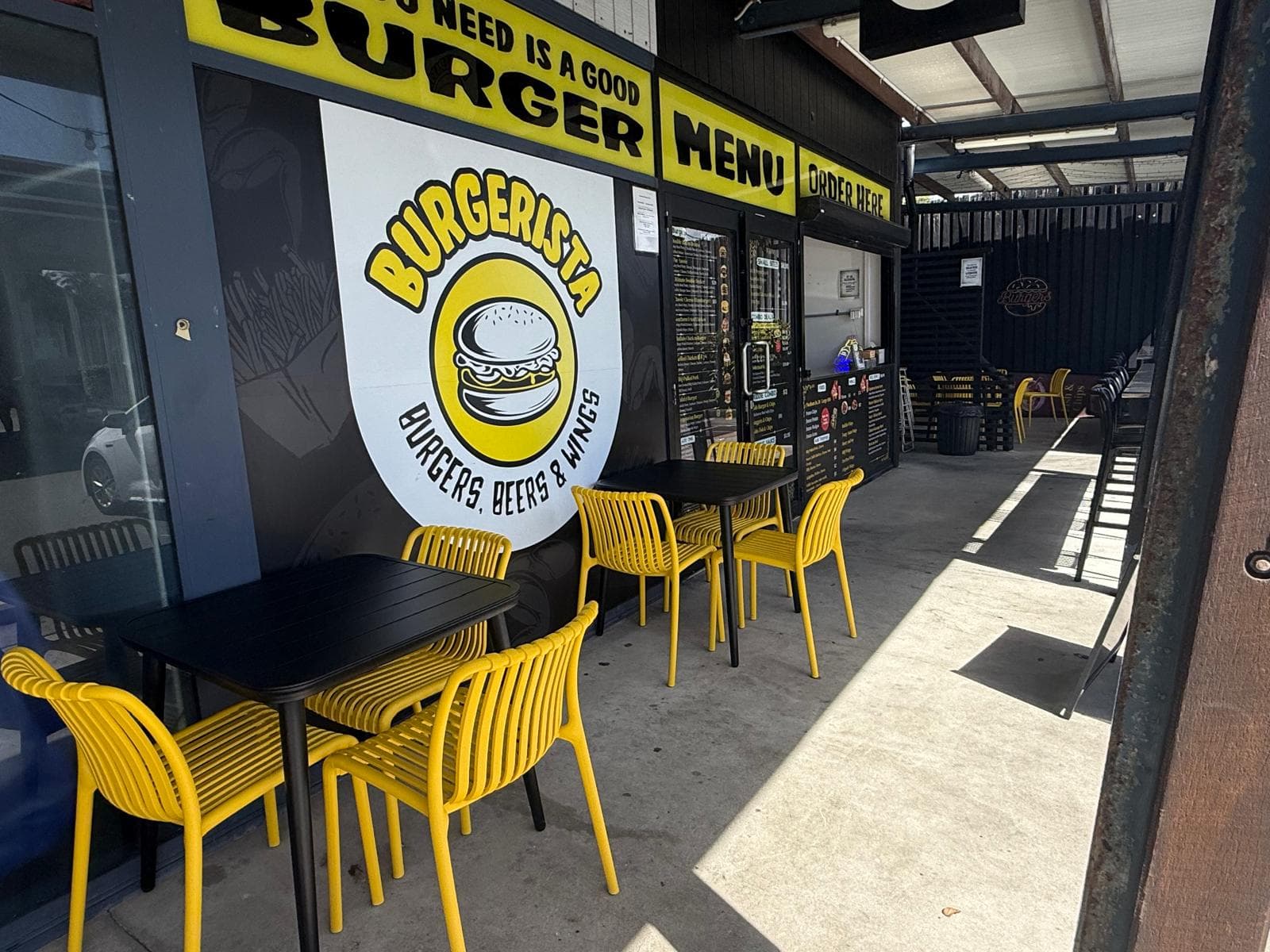 Burgerista — Marcoola, Sunshine Coast