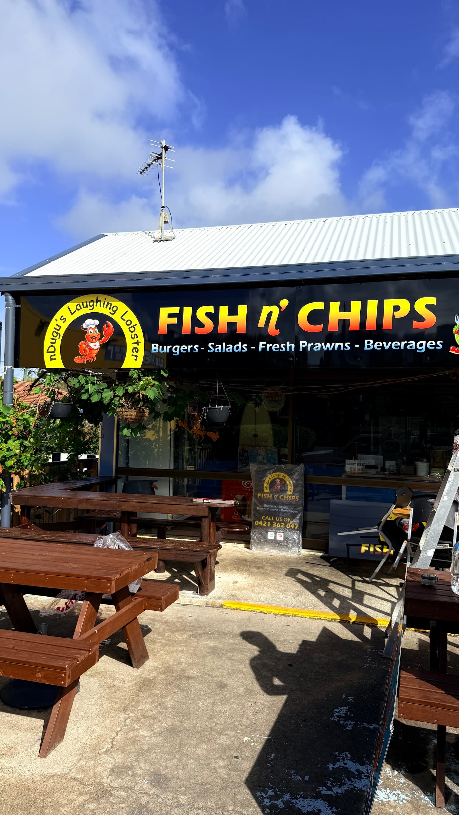 nDugu’s Laughing Lobster — Marcoola, Sunshine Coast
