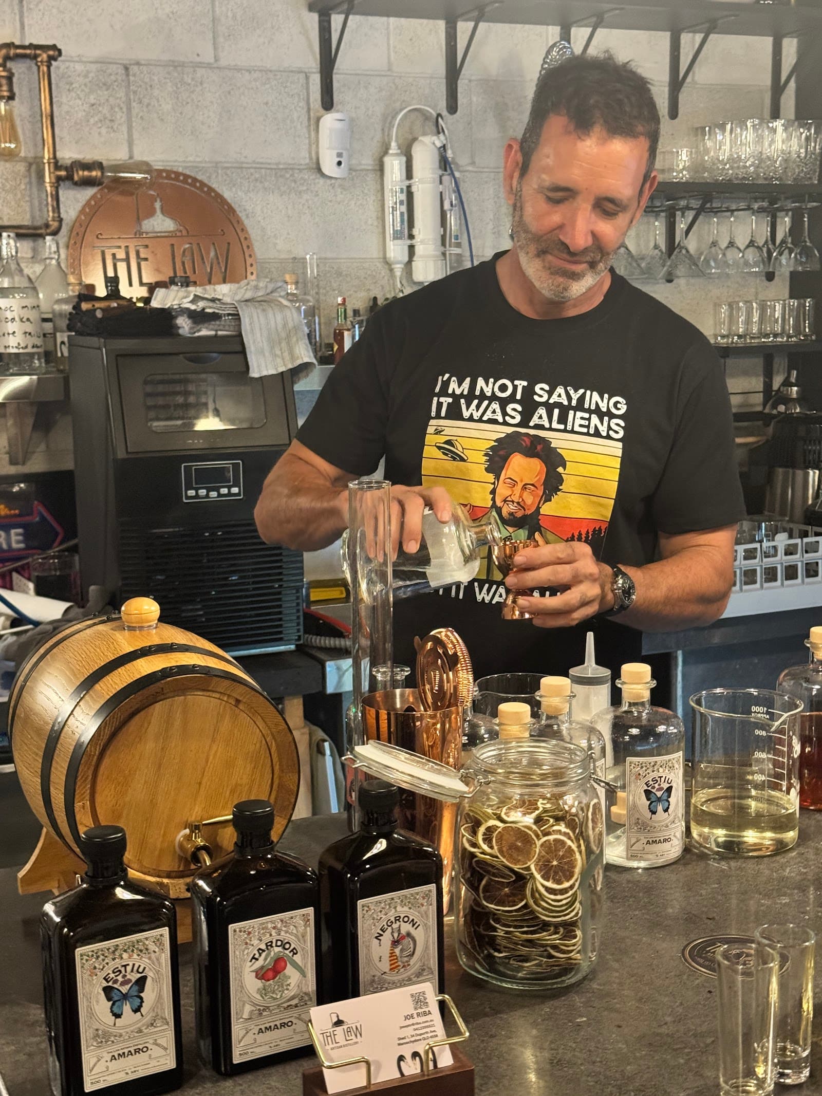 The Law Artisan Distillery — Maroochydore, Sunshine Coast