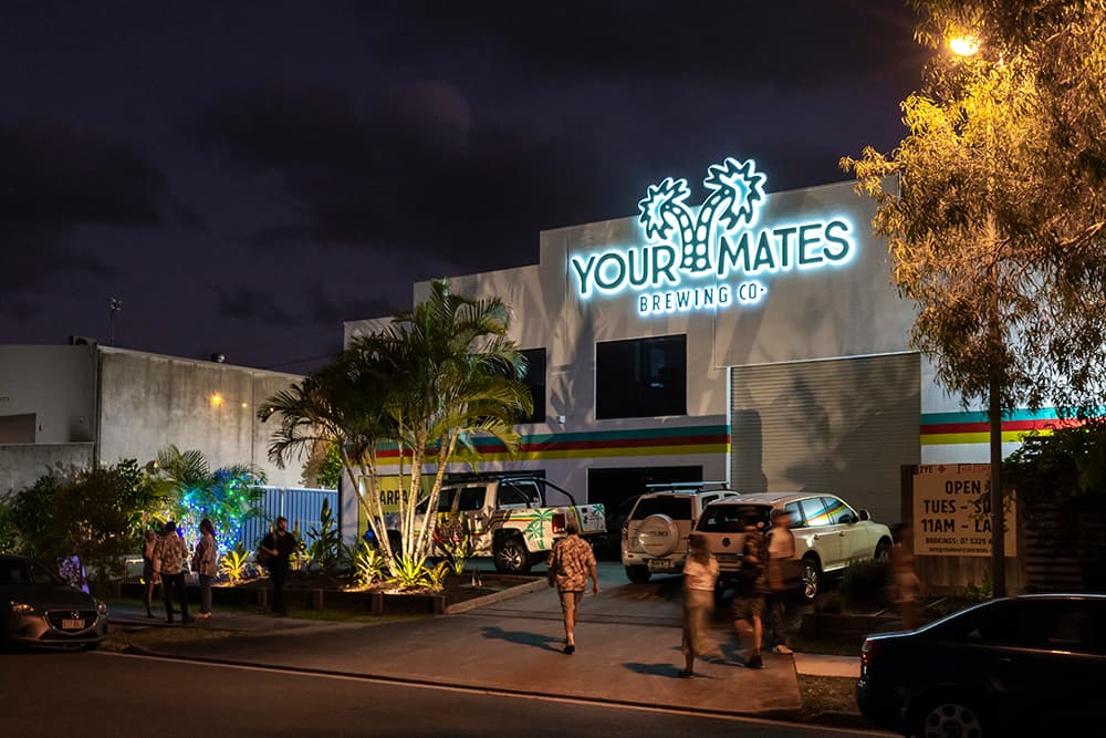 Your Mates Brewing Co. — Kawana Waters, Sunshine Coast