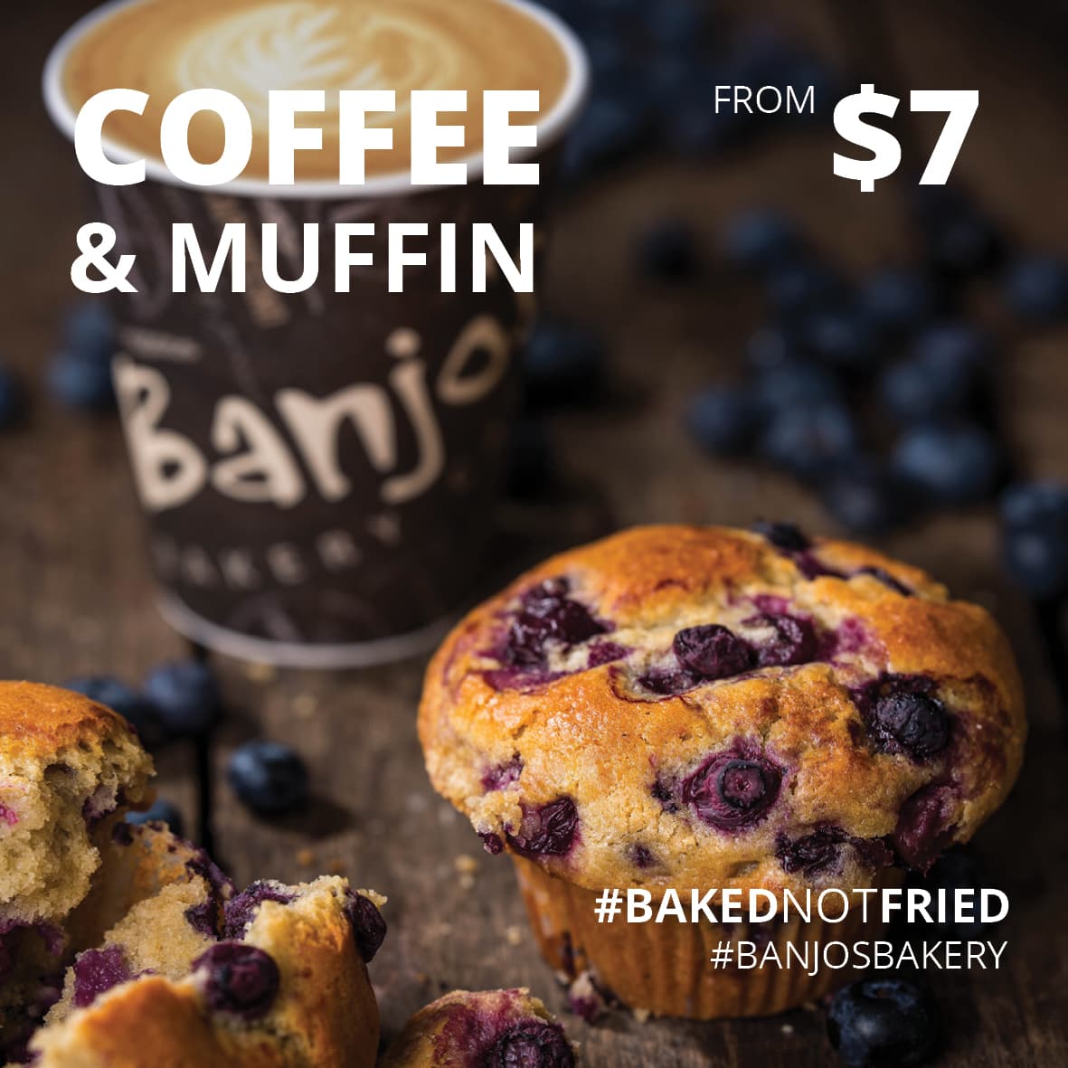 Banjo’s Bakery Café – Sippy Downs — Buderim, Sunshine Coast