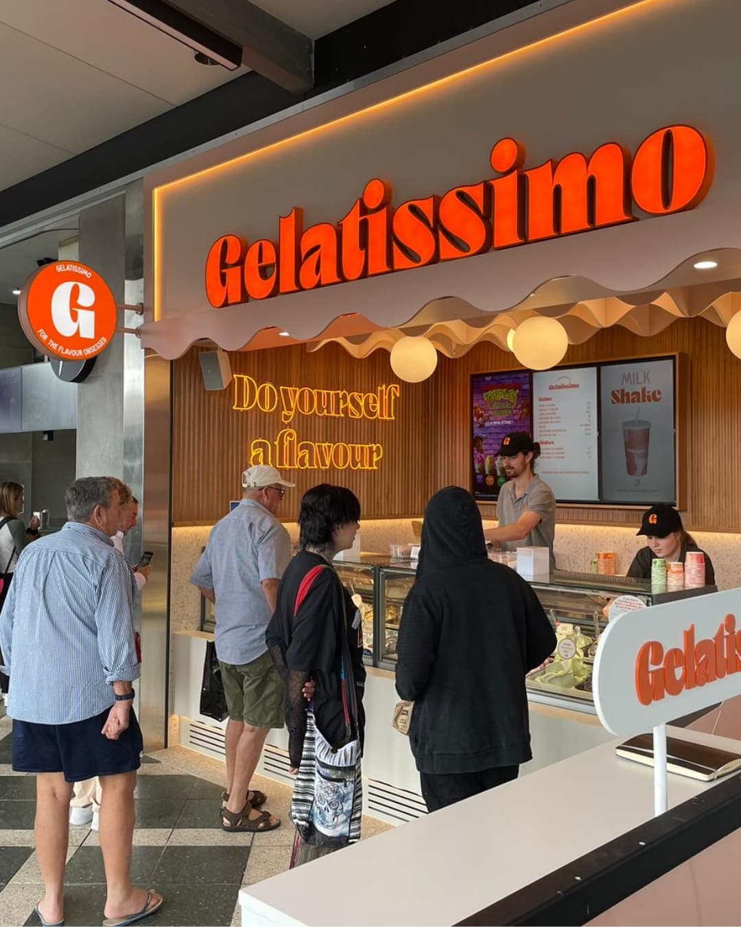 Gelatissimo Sunshine Plaza — Marcoola, Sunshine Coast