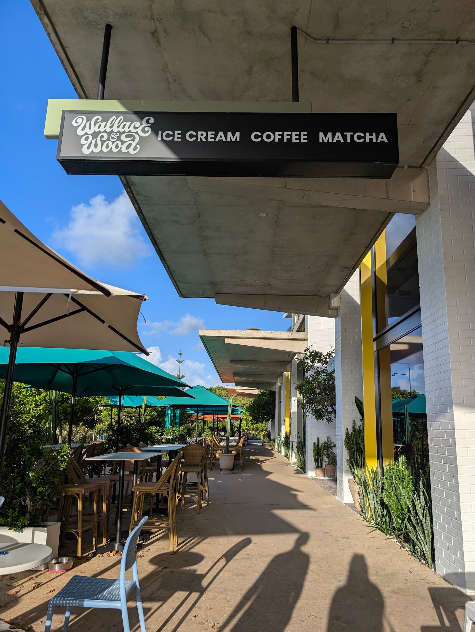 Wallace & Wood Ice Cream Coffee Matcha — Kawana Waters, Sunshine Coast