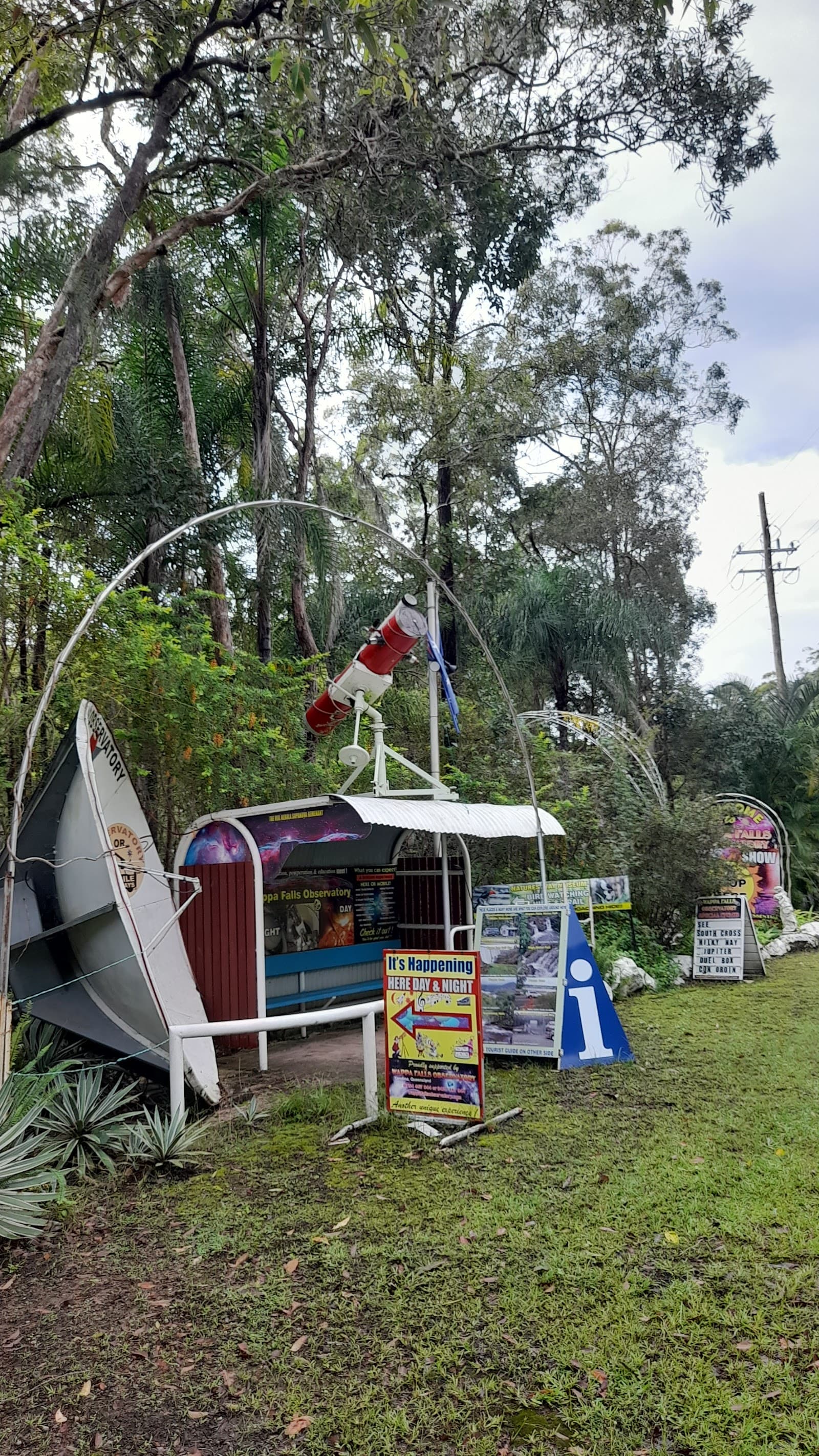 Wappa Falls Astronomical Observatory — Marcoola, Sunshine Coast