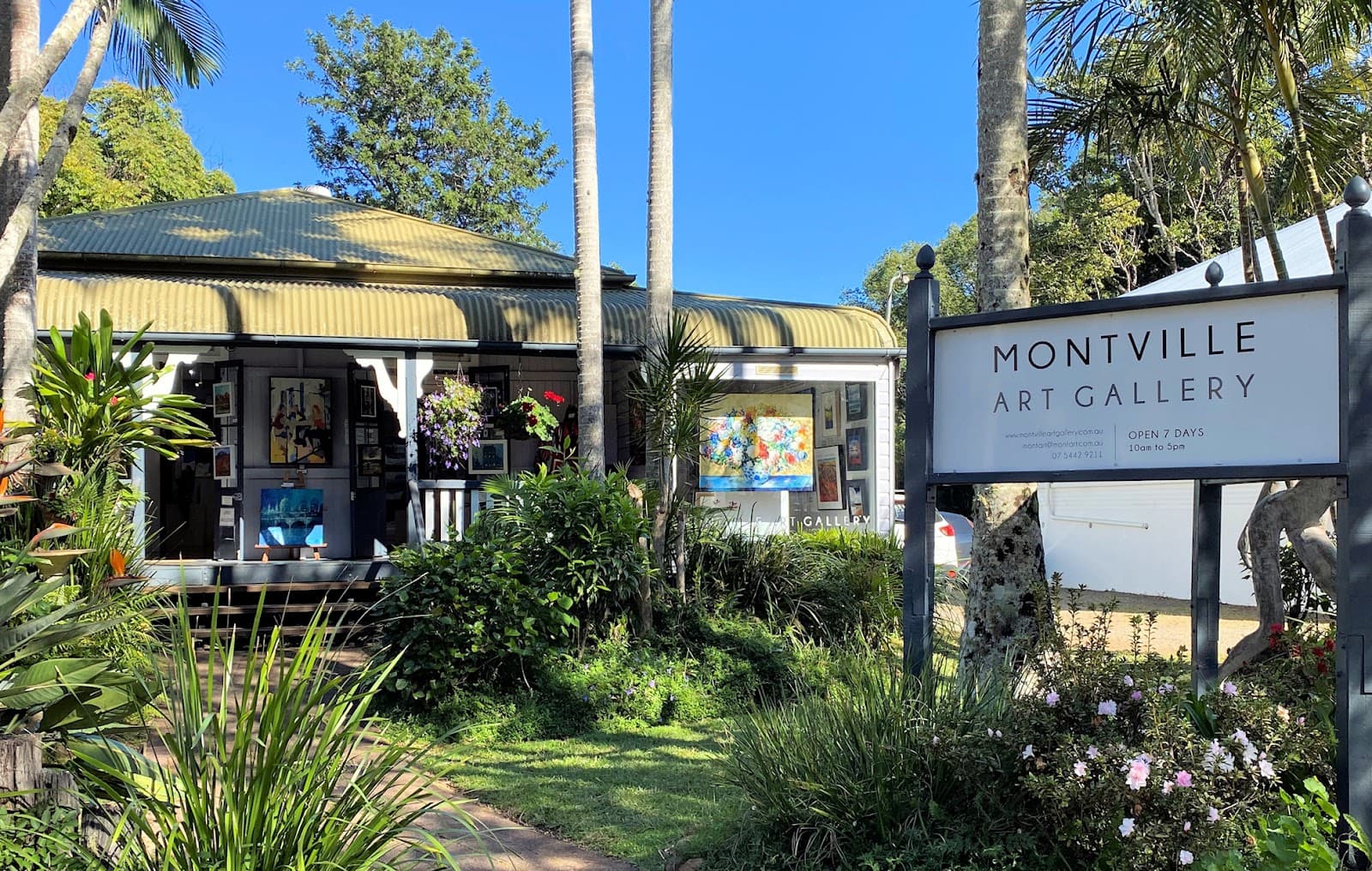 Montville Art Gallery — Kawana Waters, Sunshine Coast