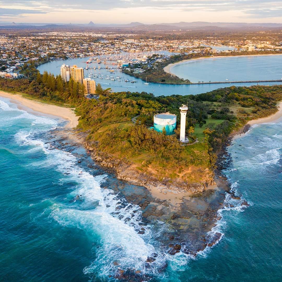 Point Cartwright Lighthouse — Kawana Waters, Sunshine Coast