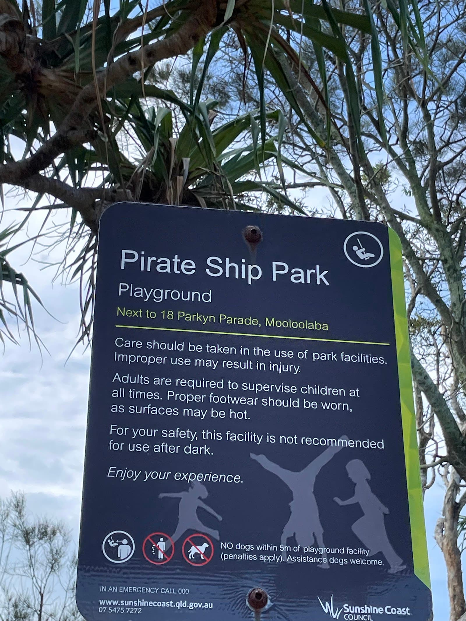 Pirate Ship Playground — Mooloolaba, Sunshine Coast