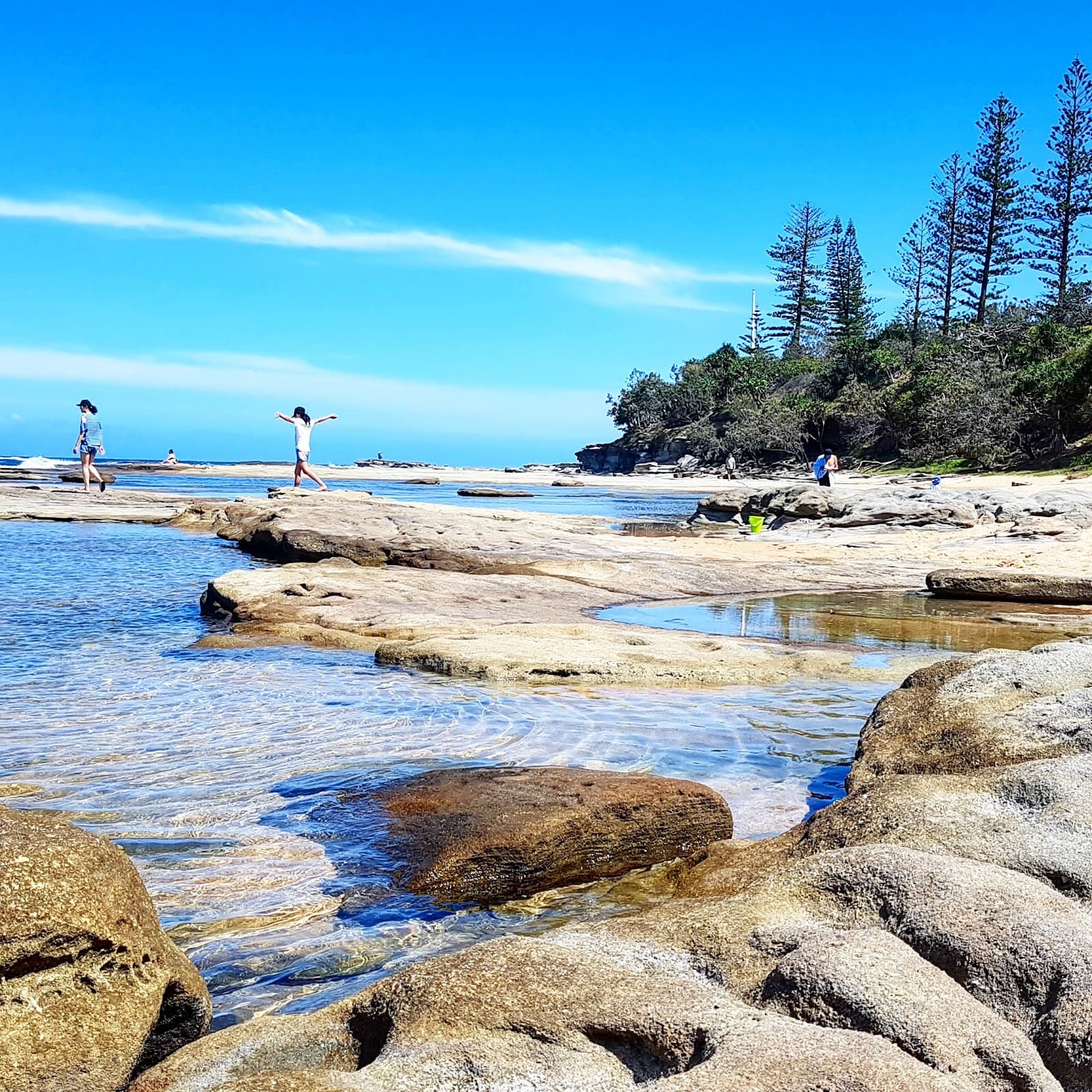 Shelly's beach — Montville, Sunshine Coast