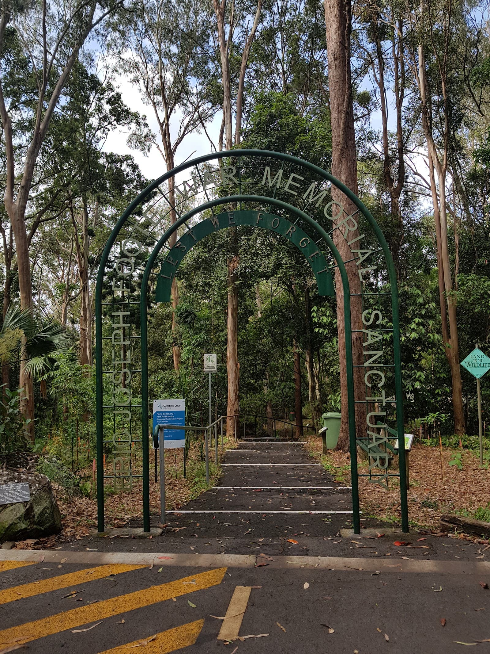 Eric Joseph Foote War Memorial Sanctuary — Buderim, Sunshine Coast