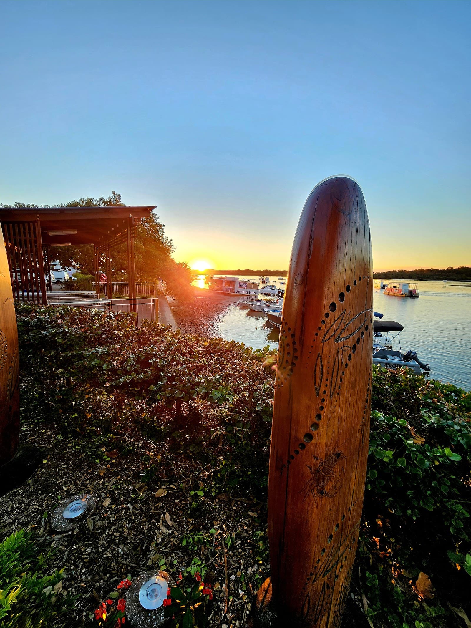 Picnic Area on River — Maroochydore, Sunshine Coast