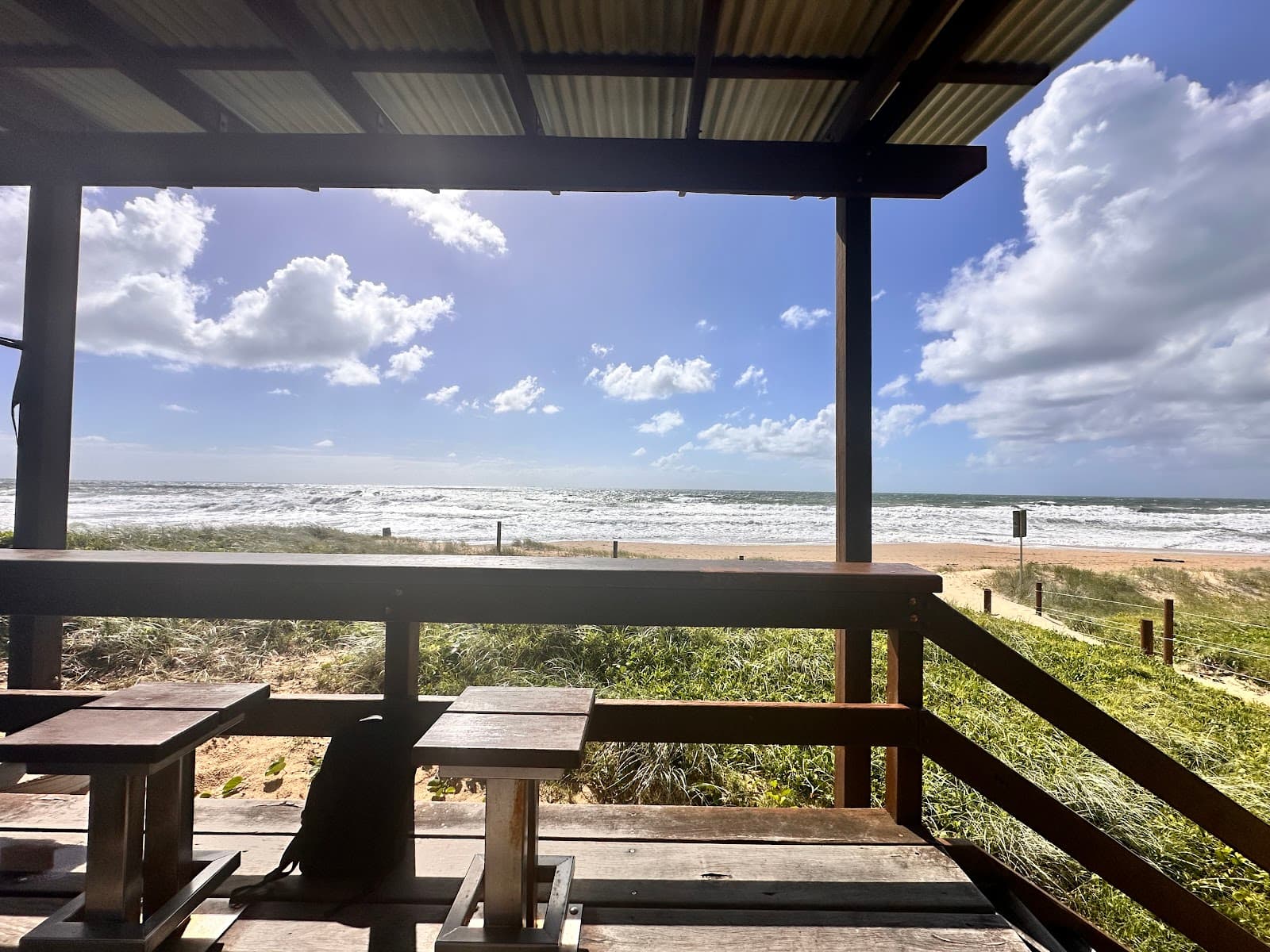 Ocean views seating — Kawana Waters, Sunshine Coast