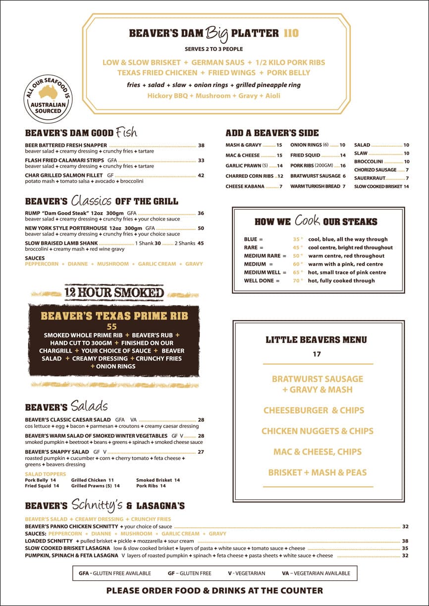 The Thirsty Beaver Bar & Kitchen